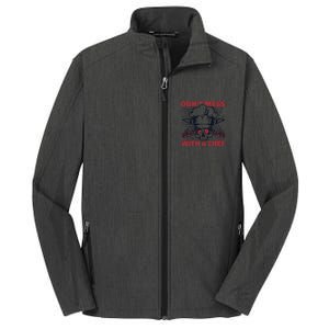 Dont Mess With A Chef Chef De Cuisine Sous Chef Cook Chef Gift Core Soft Shell Jacket