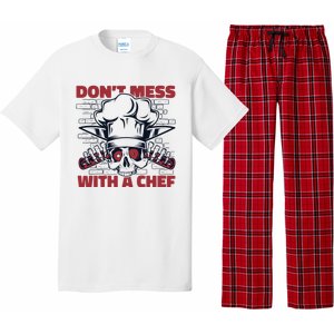 Dont Mess With A Chef Chef De Cuisine Sous Chef Cook Chef Gift Pajama Set