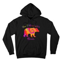 Don't Mess with Mama Bear Funny Mother's Day Tie Dye Hoodie