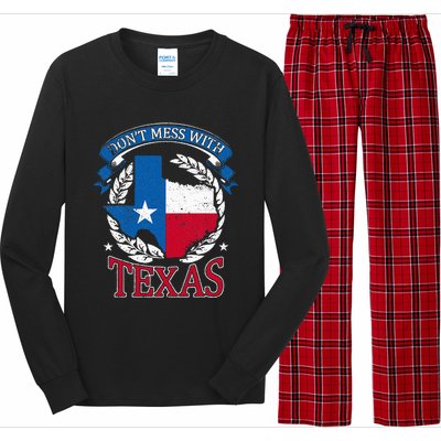 Dont Mess With The State Texas Long Sleeve Pajama Set