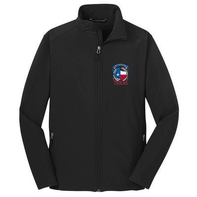 Dont Mess With The State Texas Core Soft Shell Jacket