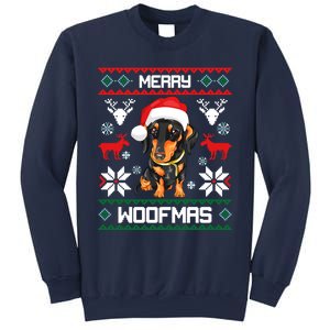 Dachshund Merry Woofmas Gift For Christmas Sweatshirt