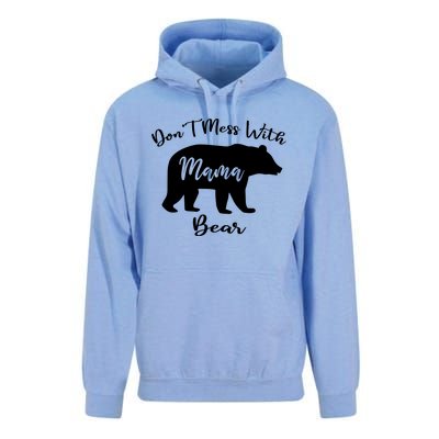 Dont Mess With Mama Bear Funny Mothers Day Unisex Surf Hoodie