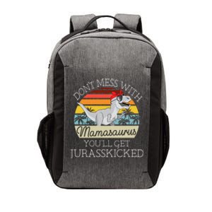 Dont Mess With Mamasaurus Youll Get Jurasskicked Mothers Day Meaningful Gift Vector Backpack