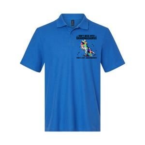 DonT Mess With Grandmasaurus YouLl Get Jurasskicked Funny Gift Softstyle Adult Sport Polo