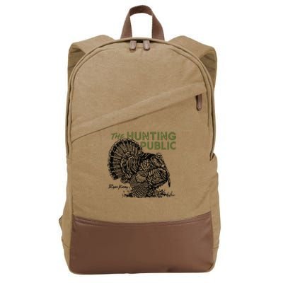 Dylan Marlowe Wearing The Hunting Public Cotton Canvas Backpack