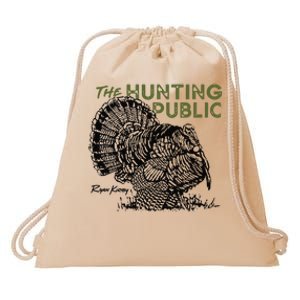 Dylan Marlowe Wearing The Hunting Public Drawstring Bag