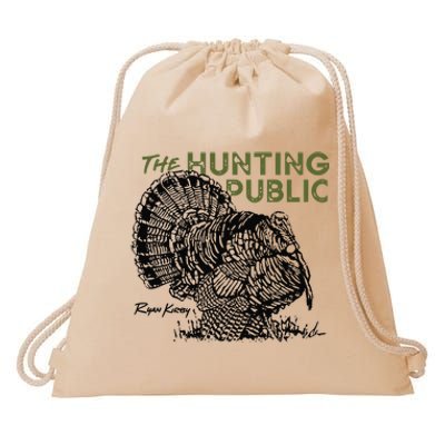 Dylan Marlowe Wearing The Hunting Public Drawstring Bag