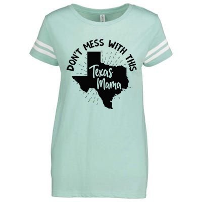 Dont Mess With This Texas Mama Enza Ladies Jersey Football T-Shirt