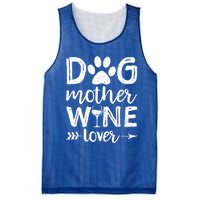 Dog Mother Wine Lover Gift Dog Mom Wine MotherS Day Gift Mesh Reversible Basketball Jersey Tank