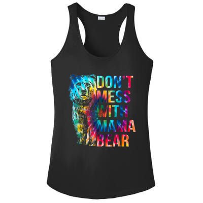 Dont Mess With Mama Bear Mothers Day Ladies PosiCharge Competitor Racerback Tank