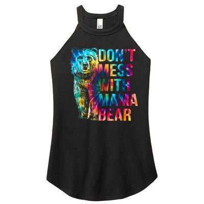 Dont Mess With Mama Bear Mothers Day Women's Perfect Tri Rocker Tank