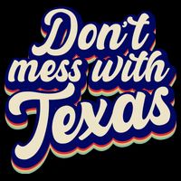 Don't Mess With Texas Retro Logo 16 in Basic Backpack