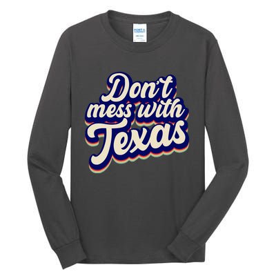 Don't Mess With Texas Retro Logo Tall Long Sleeve T-Shirt