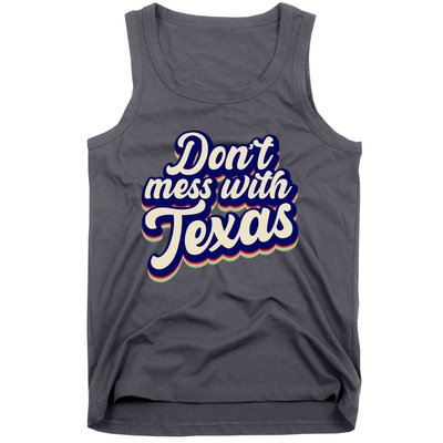 Don't Mess With Texas Retro Logo Tank Top