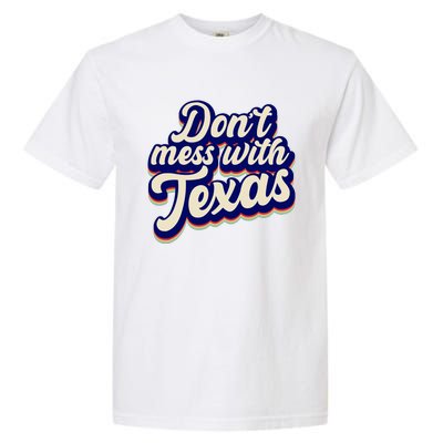 Don't Mess With Texas Retro Logo Garment-Dyed Heavyweight T-Shirt