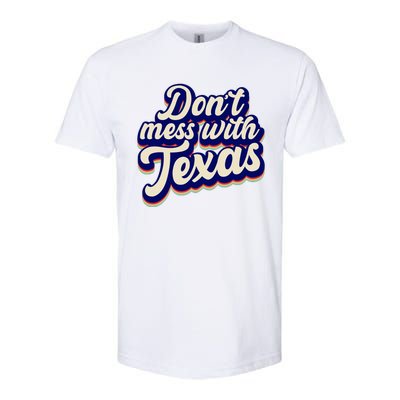 Don't Mess With Texas Retro Logo Softstyle® CVC T-Shirt