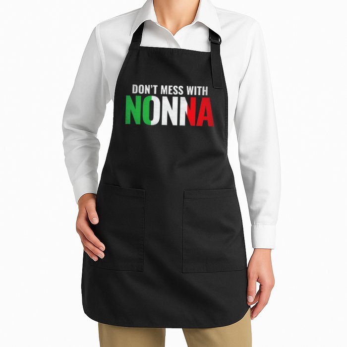 DonT Mess With Nonna Italian Grandma Apron
