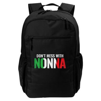 DonT Mess With Nonna Italian Grandma Backpack