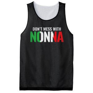 DonT Mess With Nonna Italian Grandma Mesh Reversible Basketball Jersey Tank