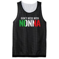 DonT Mess With Nonna Italian Grandma Mesh Reversible Basketball Jersey Tank