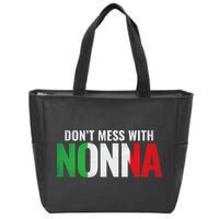 DonT Mess With Nonna Italian Grandma Zip Tote Bag