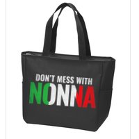 DonT Mess With Nonna Italian Grandma Zip Tote Bag