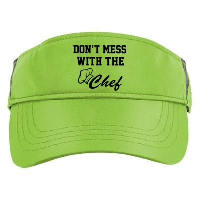 Dont Mess With The Chef Gift Adult Drive Performance Visor