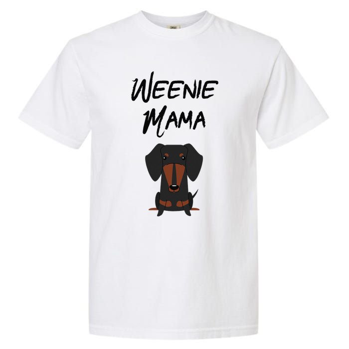 Dachshund Mom Weiner dog Wo Garment-Dyed Heavyweight T-Shirt