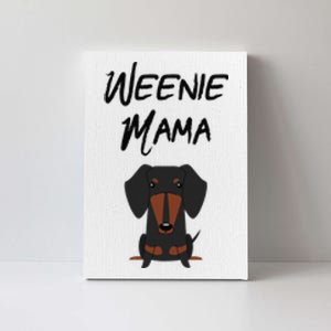 Dachshund Mom Weiner dog Wo Canvas