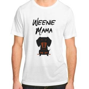 Dachshund Mom Weiner dog Wo Adult ChromaSoft Performance T-Shirt