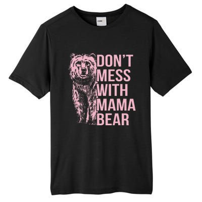 Don't Mess with Mama Bear Vintage Mom Mommy Mother's Day Tall Fusion ChromaSoft Performance T-Shirt