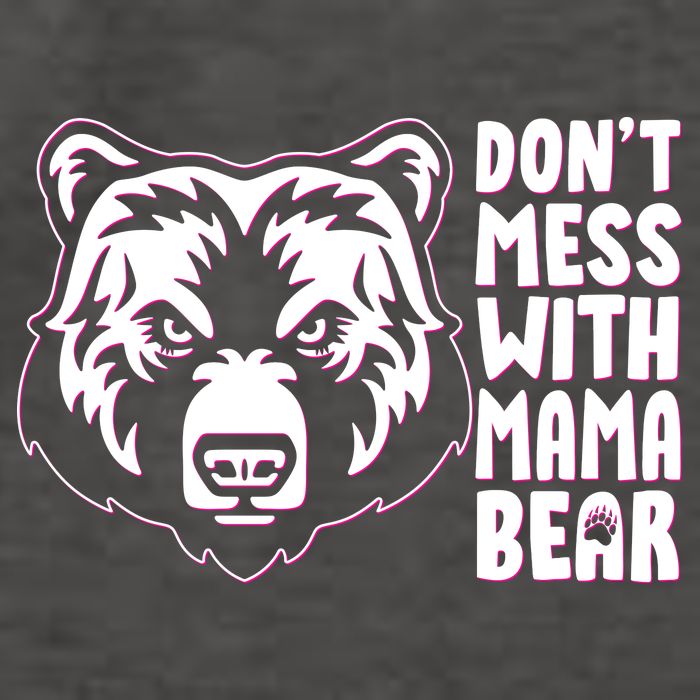 Dont Mess With Mama Bear Vector Backpack