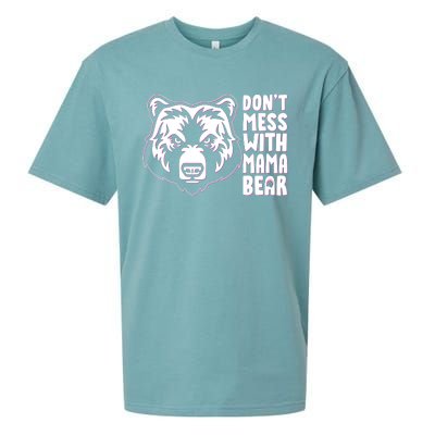 Dont Mess With Mama Bear Sueded Cloud Jersey T-Shirt