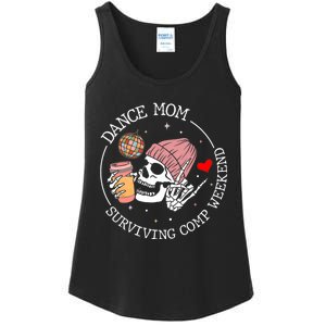 Dance Mom Weekends Coffee Dance Comps Tie Dye Women Ladies Essential Tank