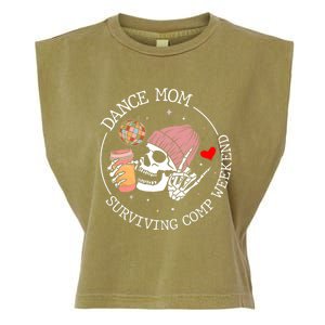 Dance Mom Weekends Coffee Dance Comps Tie Dye Women Garment-Dyed Women's Muscle Tee