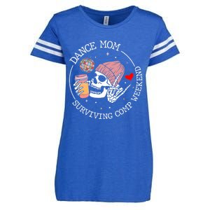 Dance Mom Weekends Coffee Dance Comps Tie Dye Women Enza Ladies Jersey Football T-Shirt