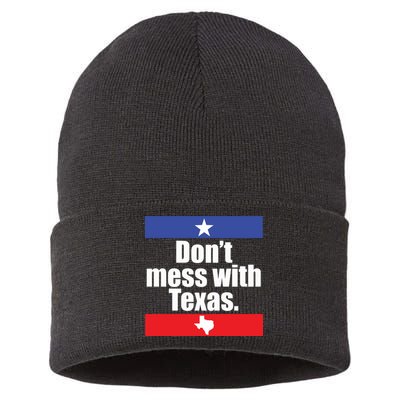 Don’t Mess With Texas Sustainable Knit Beanie