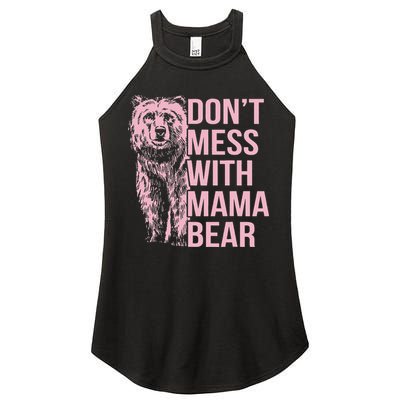 Don't Mess with Mama Bear Women's Perfect Tri Rocker Tank