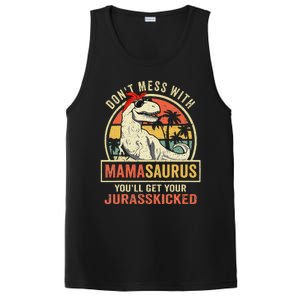 Dont Mess With Mamasaurus Youll Get Jurasskicked Mothers Day PosiCharge Competitor Tank