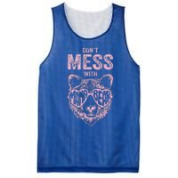 DonT Mess With Mama Bear MotherS Day Mesh Reversible Basketball Jersey Tank