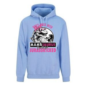 Don't Mess With Mamasaurus You'll Get Jurasskicked Gift Unisex Surf Hoodie