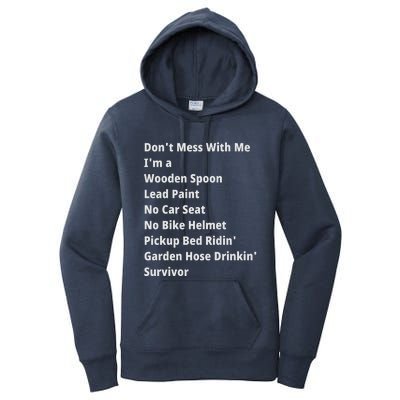 Don't Mess With Me, I'm A Survivor, Motivational Inspiring Quote, Plus Size Women's Pullover Hoodie