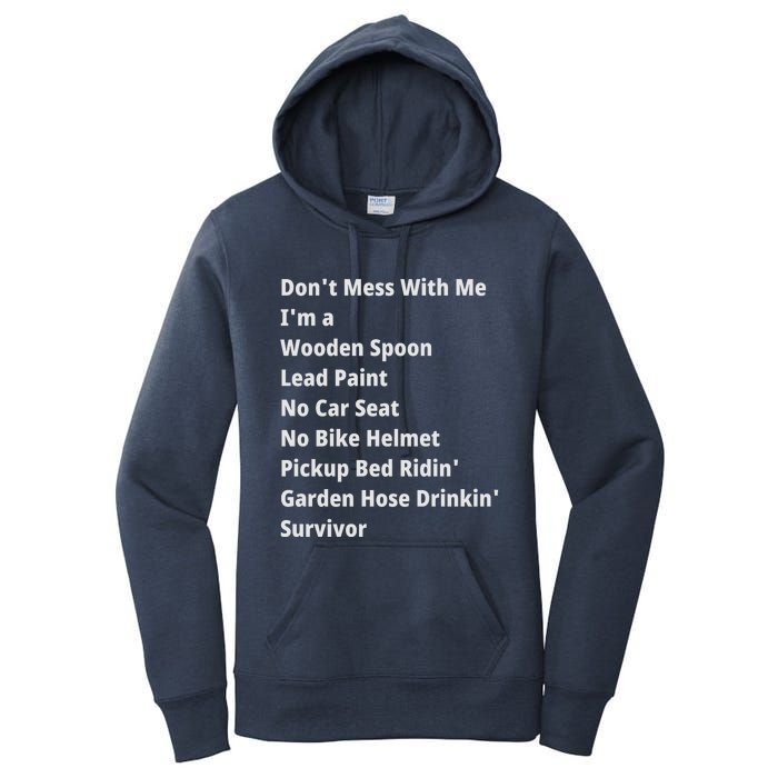 Don't Mess With Me, I'm A Survivor, Motivational Inspiring Quote, Plus Size Women's Pullover Hoodie