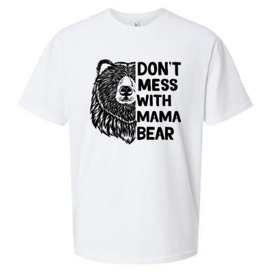 Don't Mess with Mama Bear Sueded Cloud Jersey T-Shirt