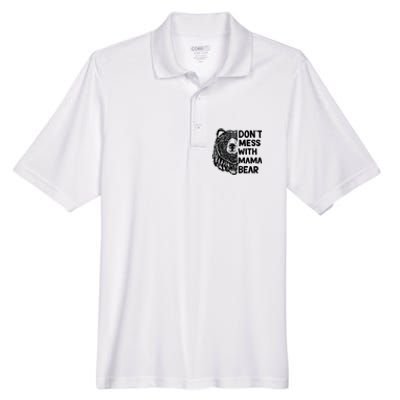 Don't Mess with Mama Bear Men's Origin Performance Pique Polo