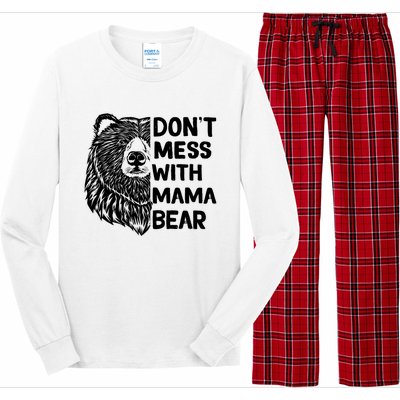 Don't Mess with Mama Bear Long Sleeve Pajama Set