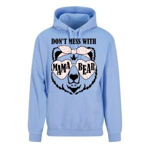 Dont Mess With Mama Bear Proud Mom Day Funny Mothers Day Unisex Surf Hoodie