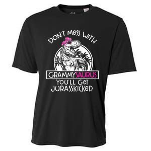 Don't Mess With Grammysaurus You'll Get Jurasskicked Cooling Performance Crew T-Shirt