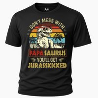 Dont Mess With Papasaurus Youll Get Jurasskicked Cooling Performance Crew T-Shirt